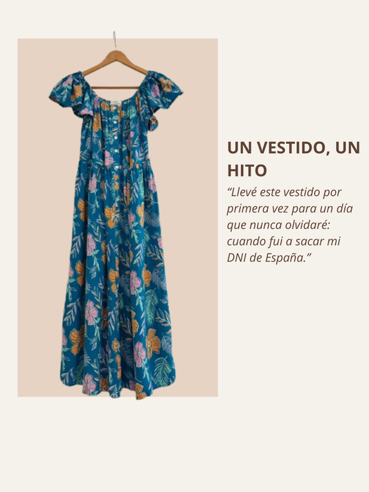 Vestido de verano largo segunda mano