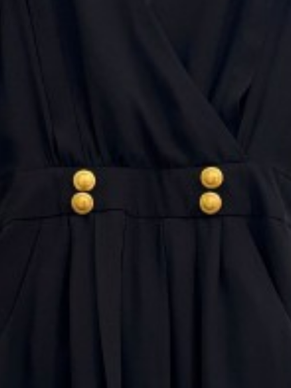 Vestido negro fiesta de segunda mano